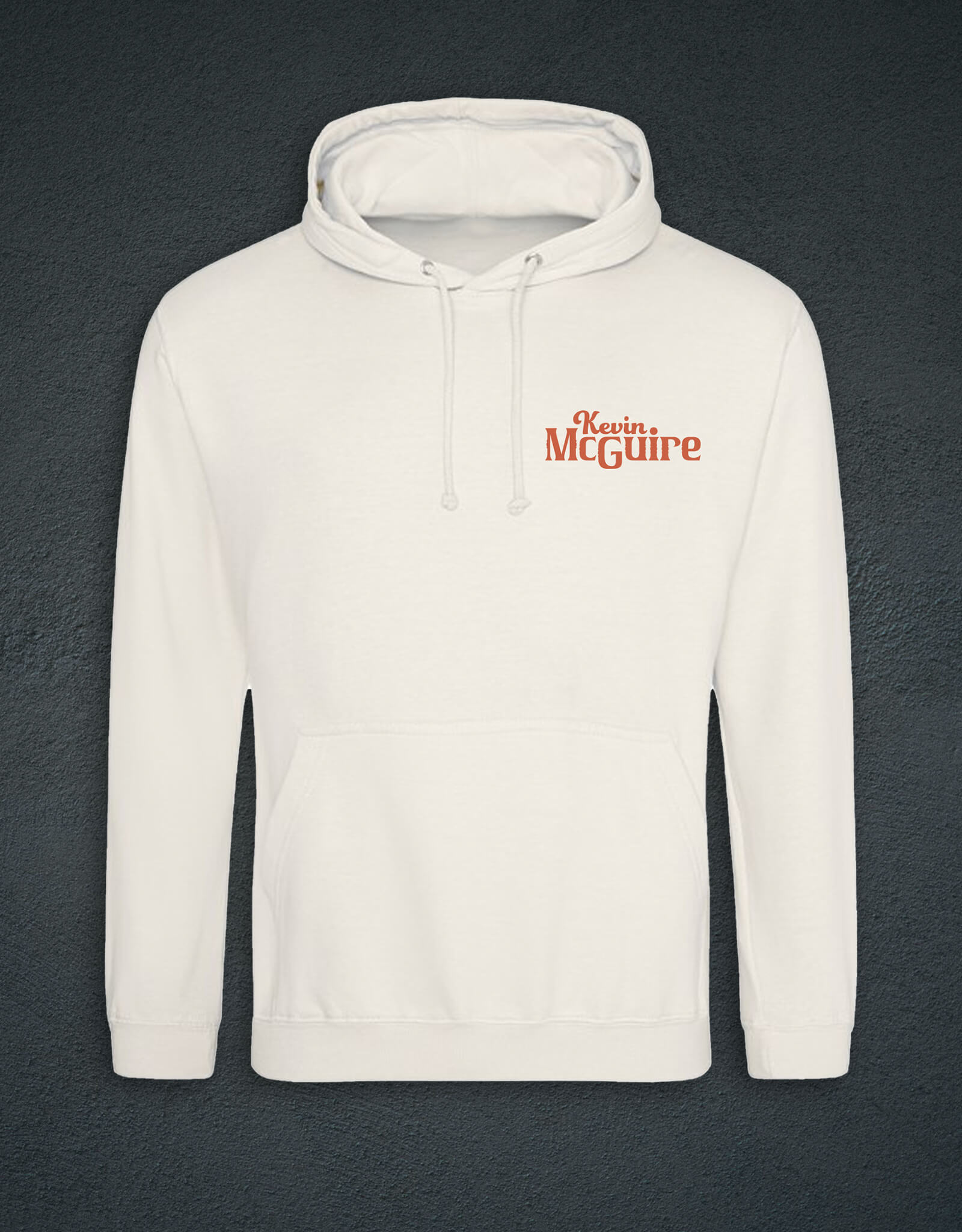 Here We Rodeo Hoodie - Vanilla Milkshake - Front - Kevin McGuire